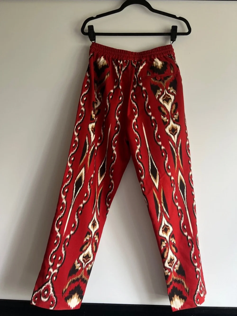 FARM Rio Red Ainika Pineapple Ikat Pants Size XS NWT